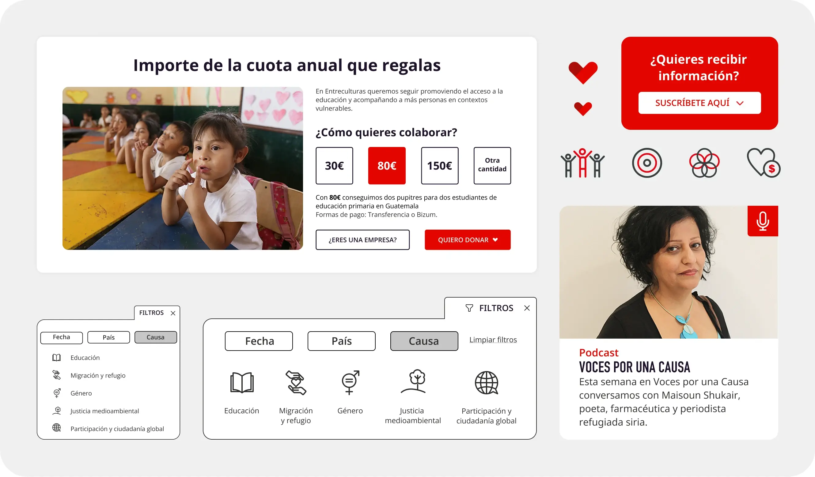 Plataforma global unificada de Entreculturas