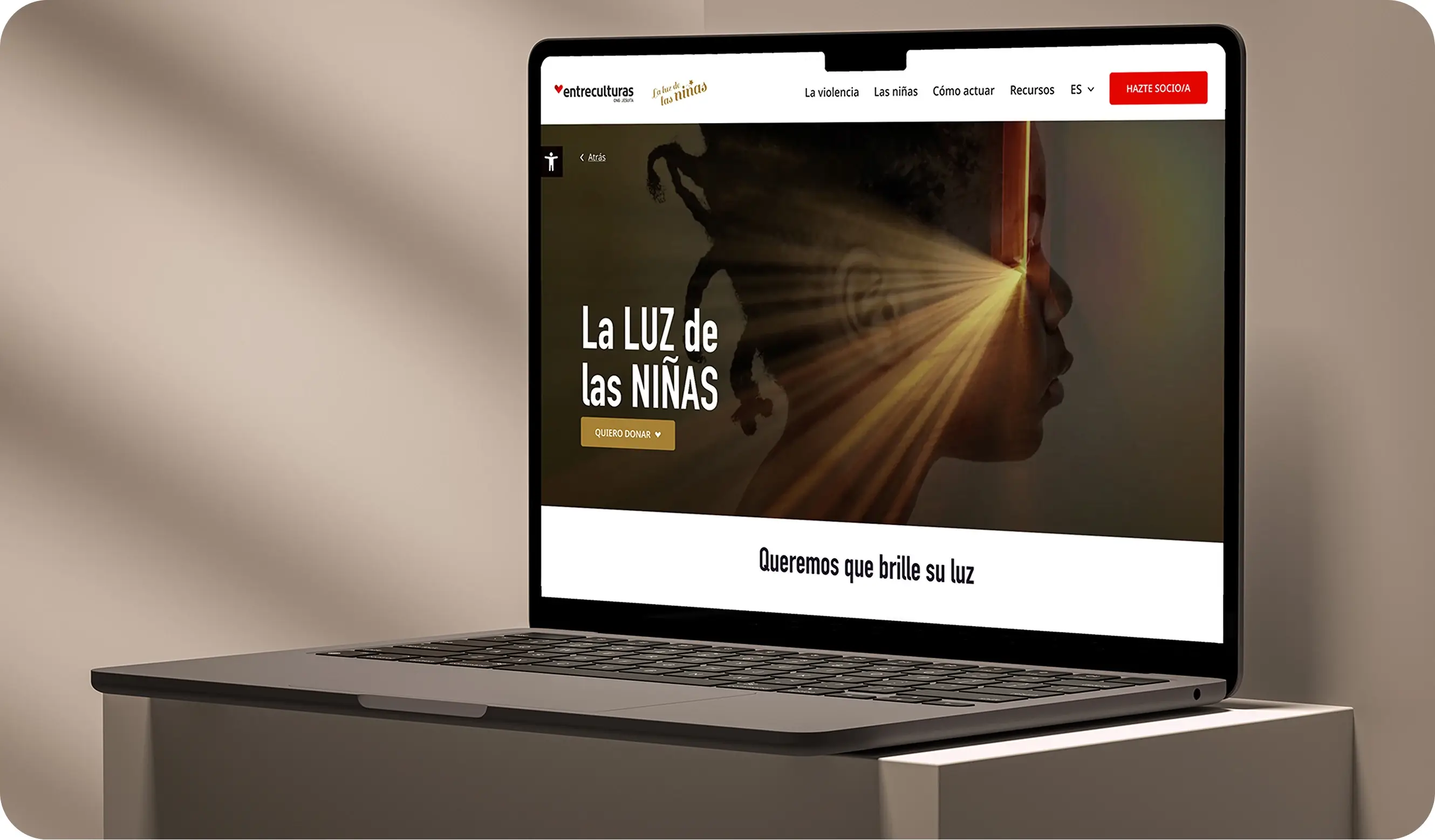 Plataforma global multiidioma de Entreculturas