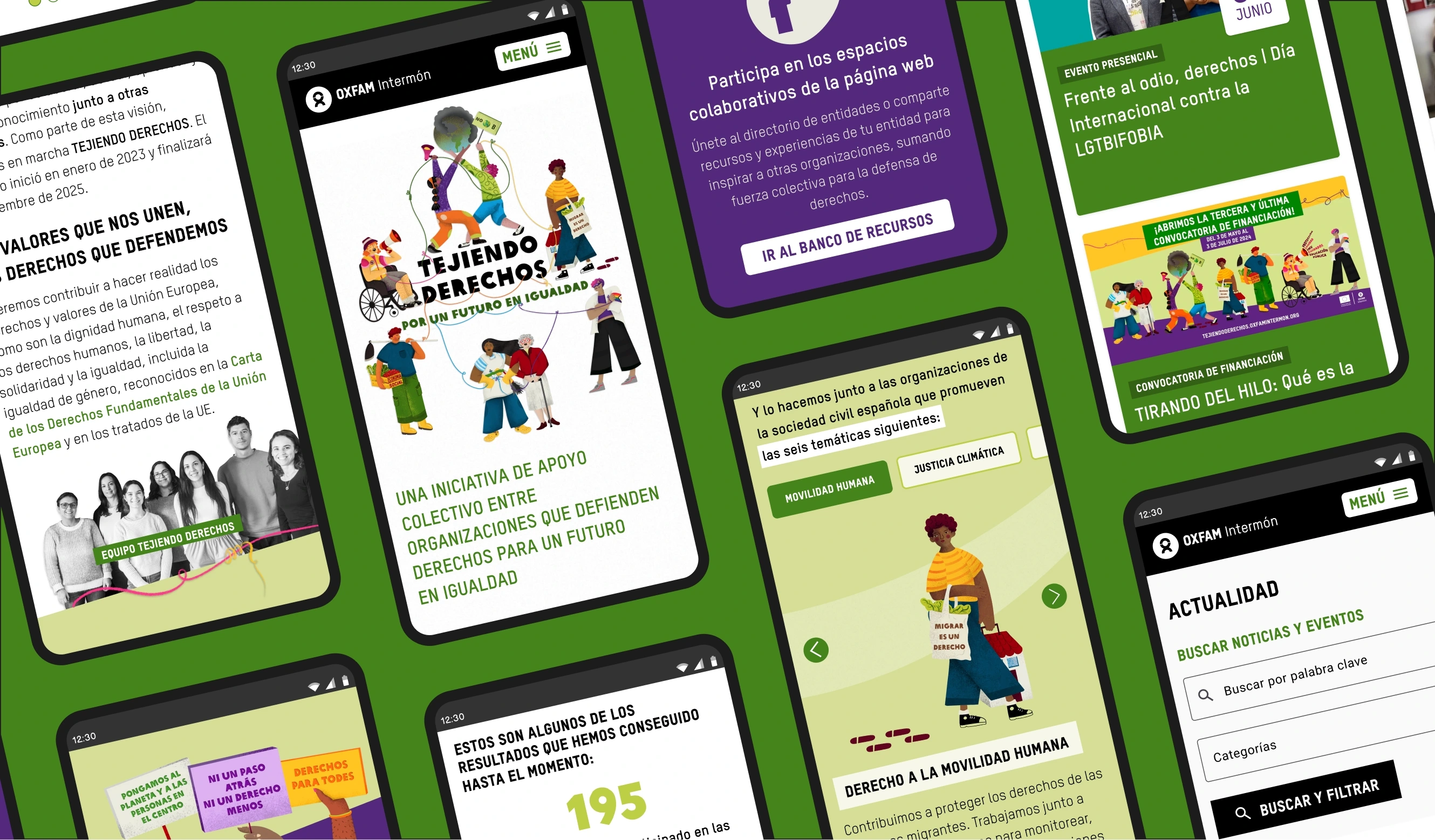 Plataforma privada de Tejiendo Derechos